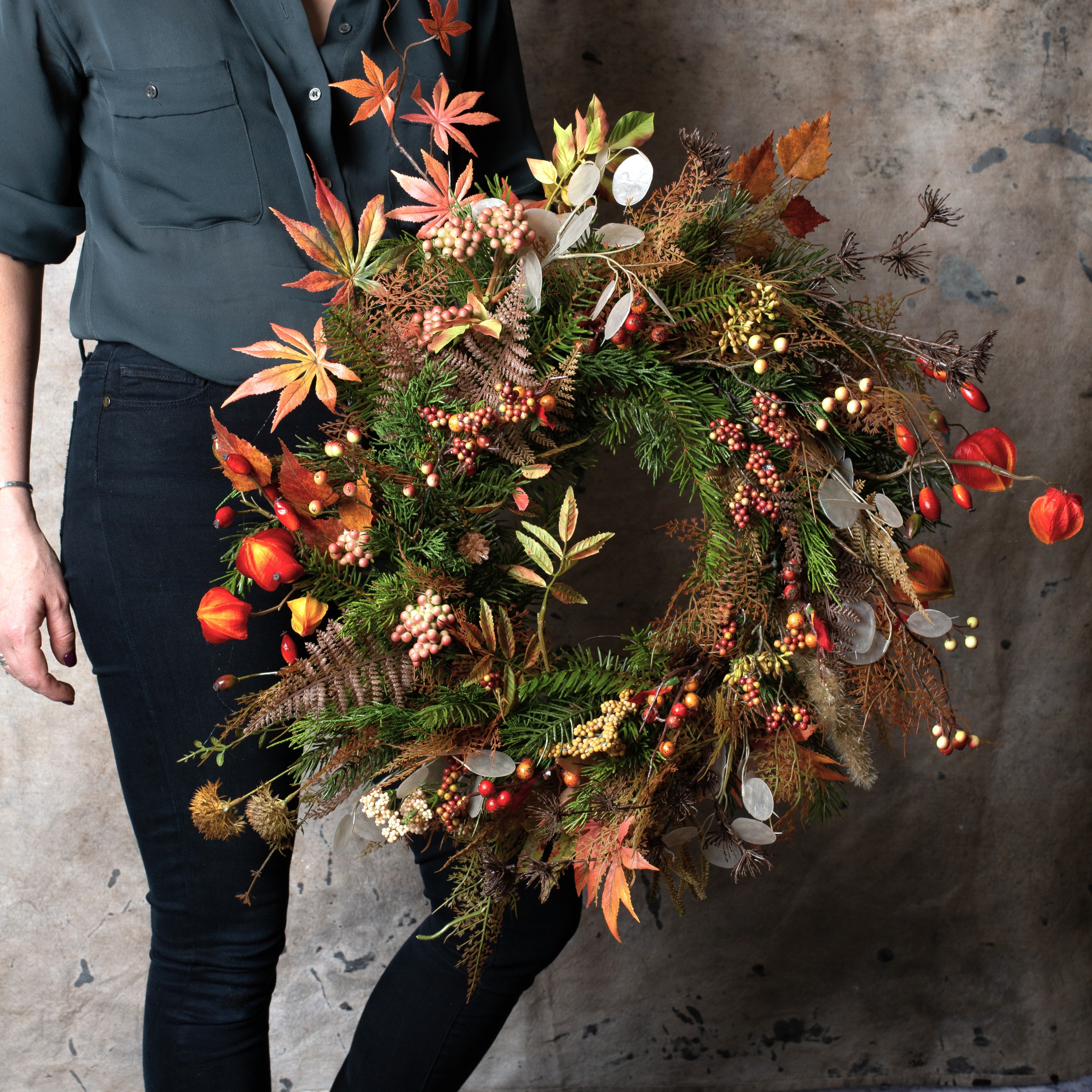 Autumn Berry Wreath