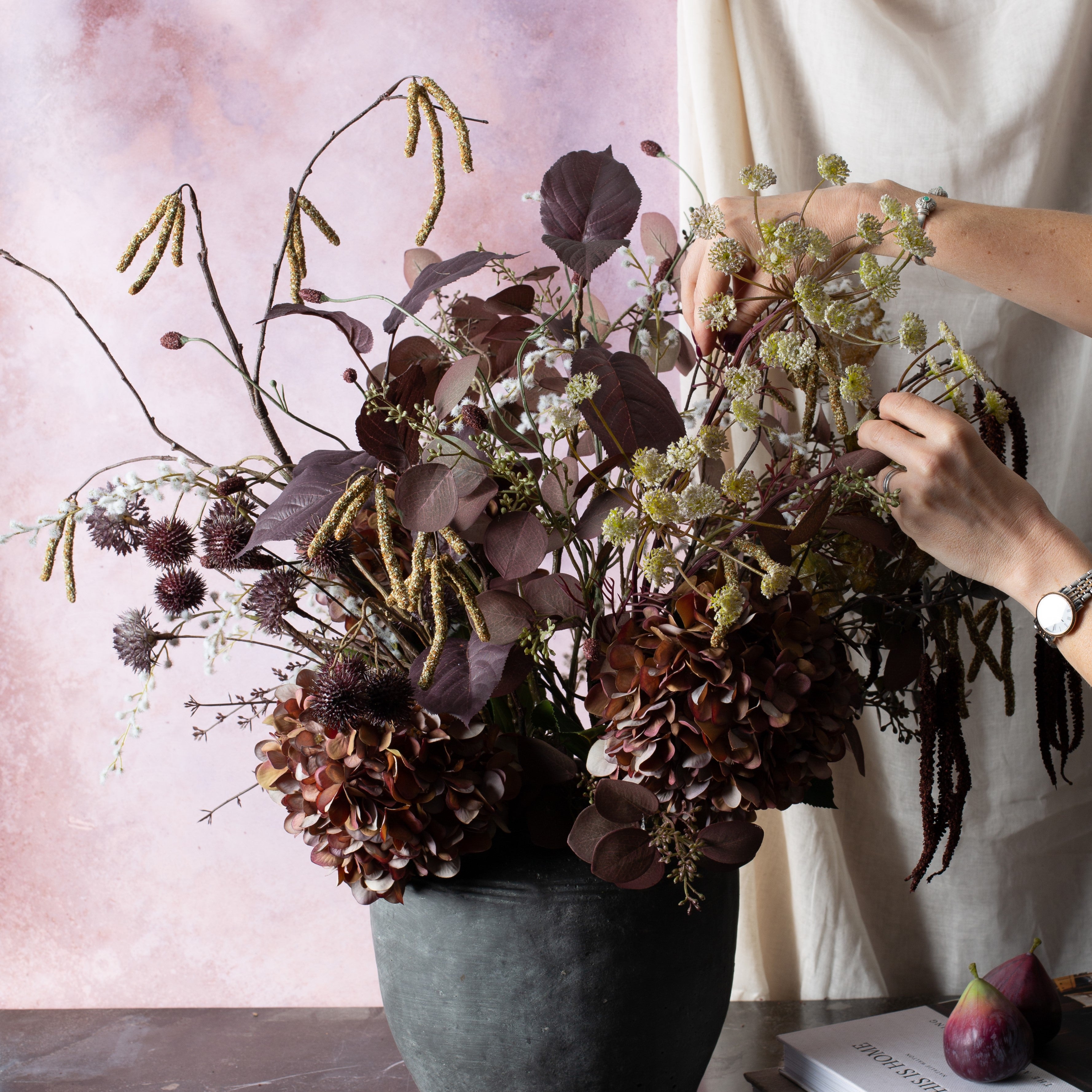 Burgundy Heathflower