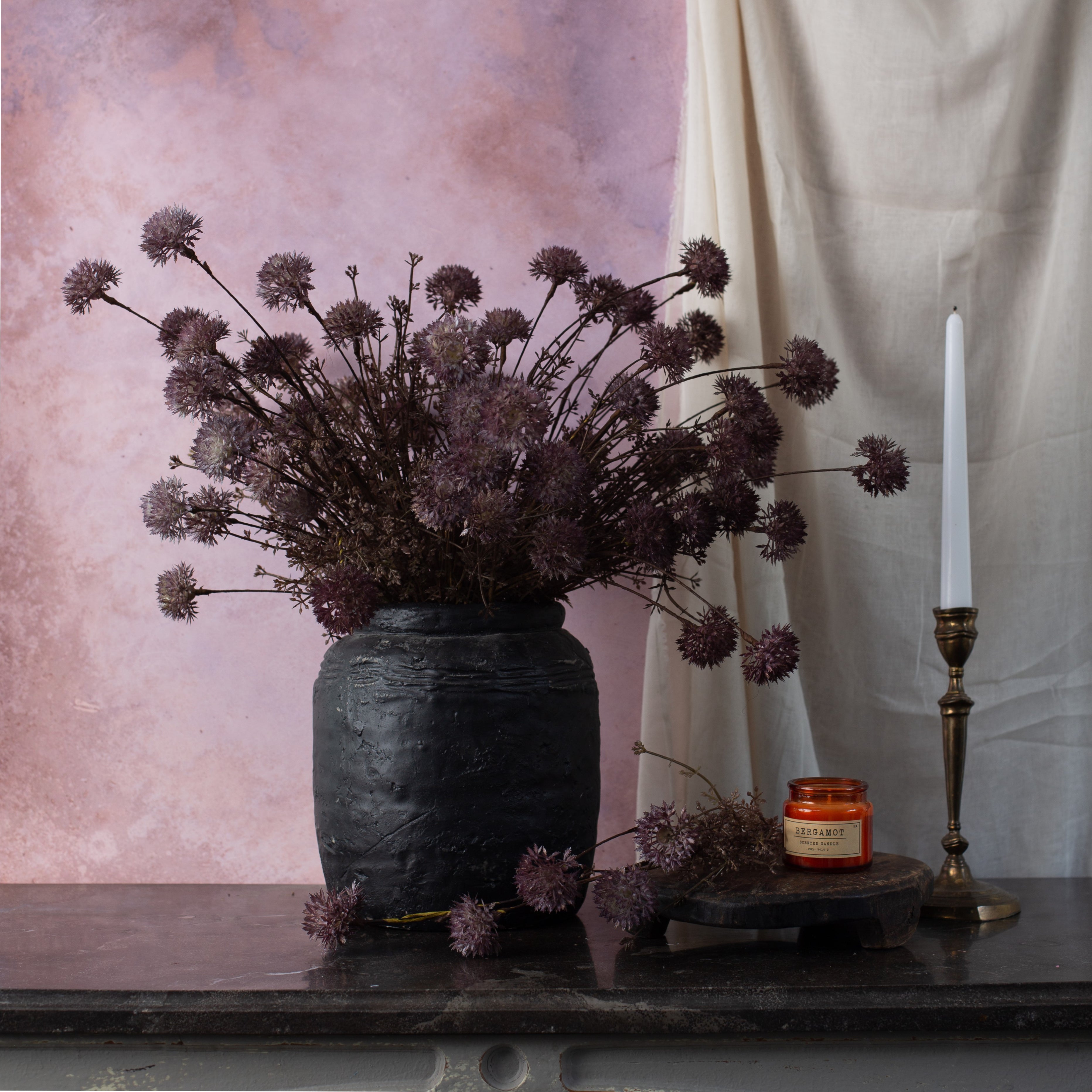 Burgundy Heathflower