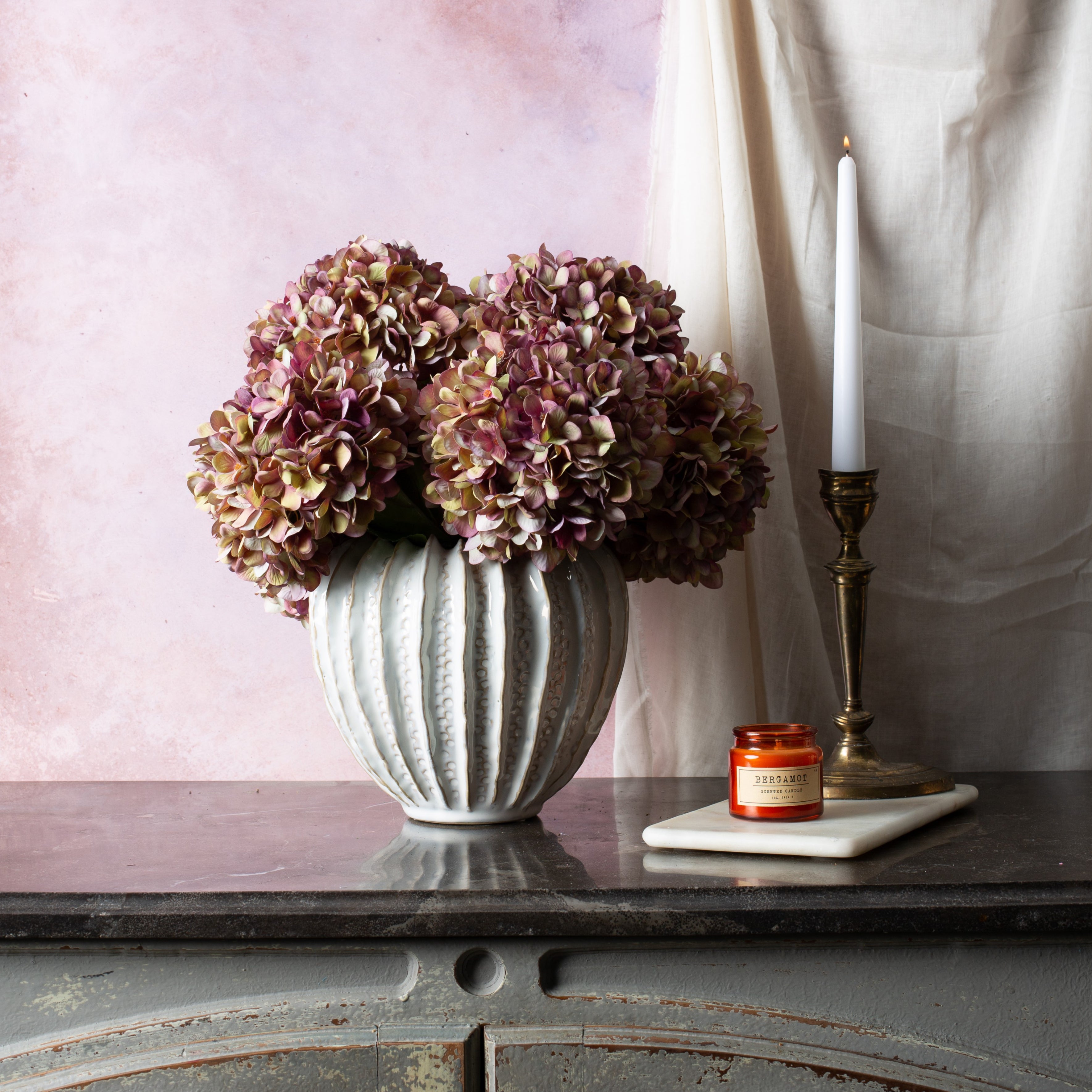 Mottled Plum Hydrangea