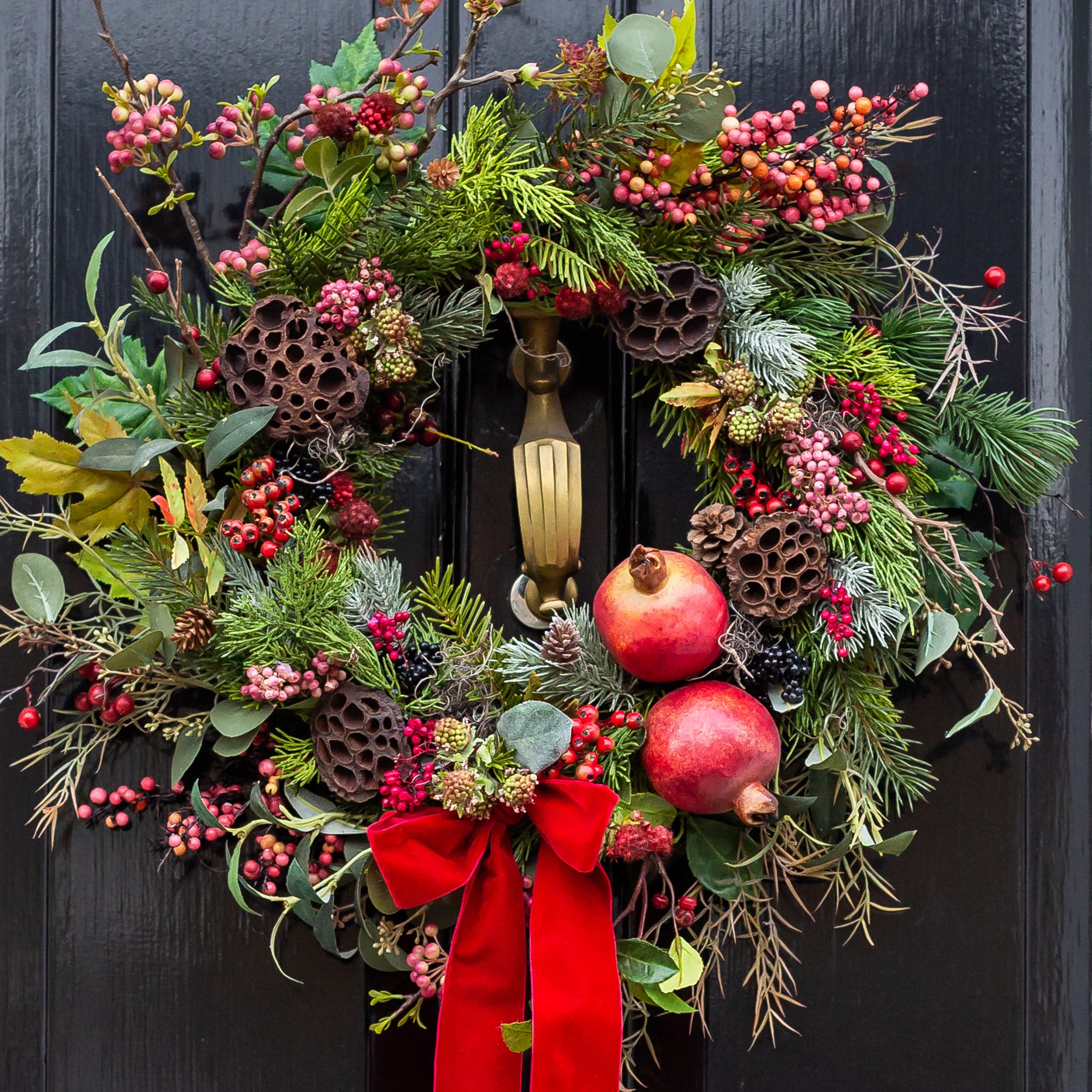 Christmas Red Berry & Pomegranates