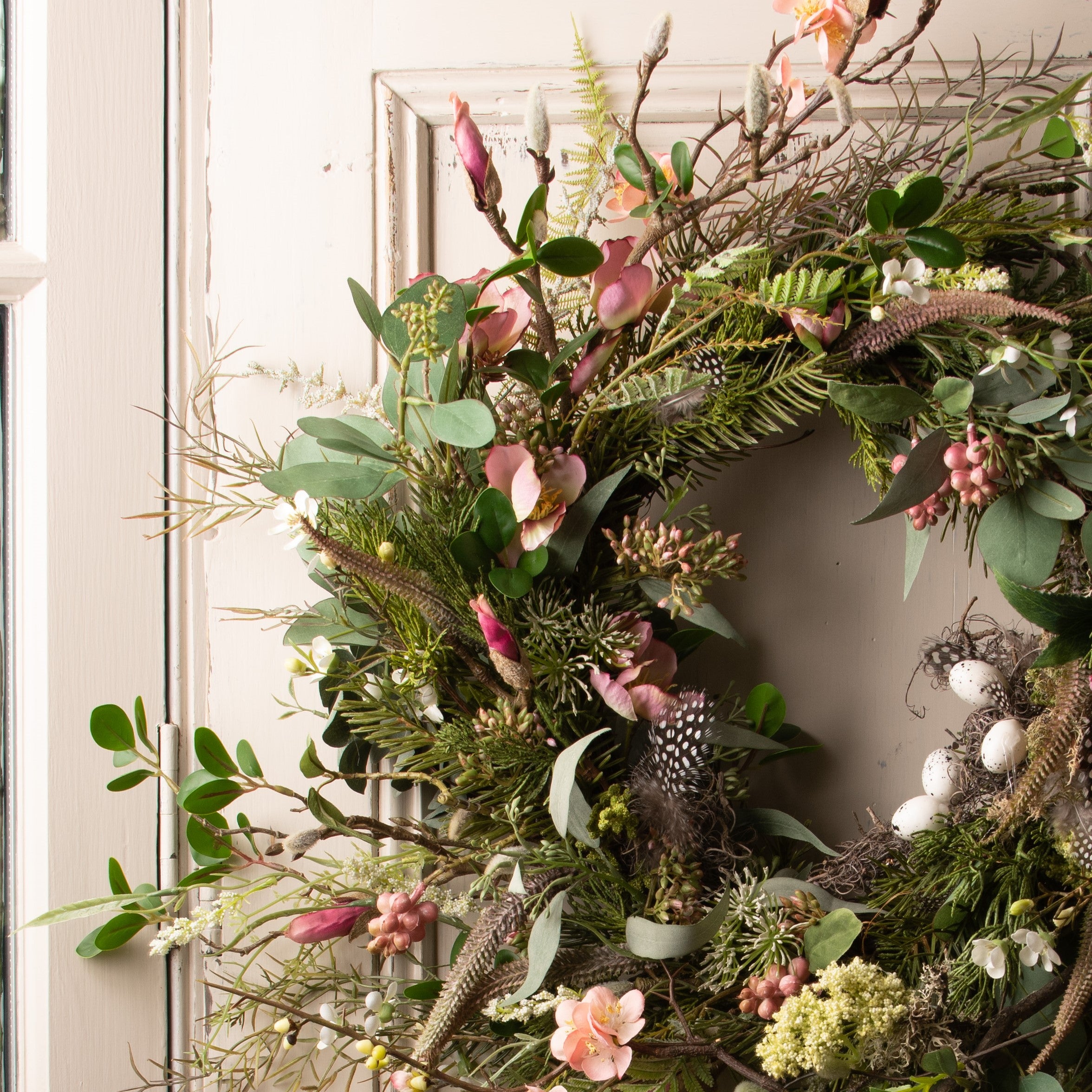 Pink Blossom Spring Wreath