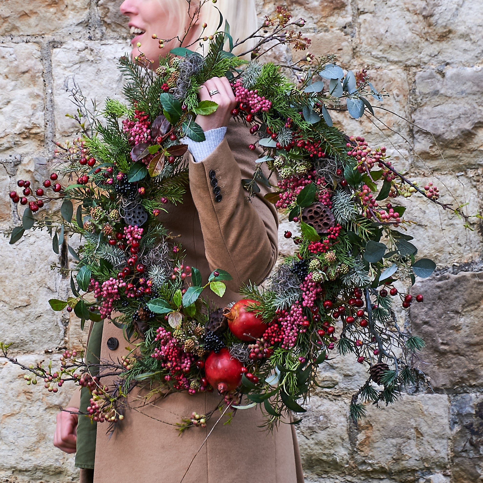 Christmas Red Berry & Pomegranates