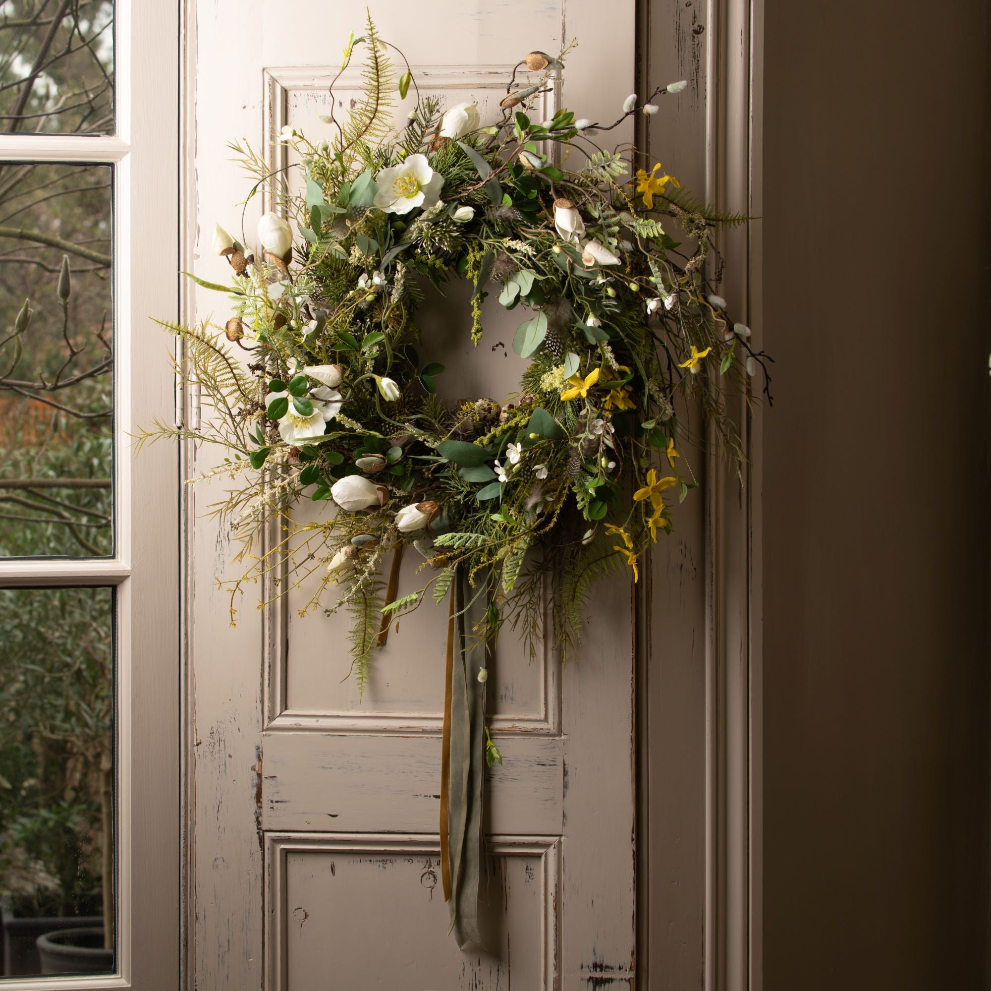 Yellow Spring Hope Wreath
