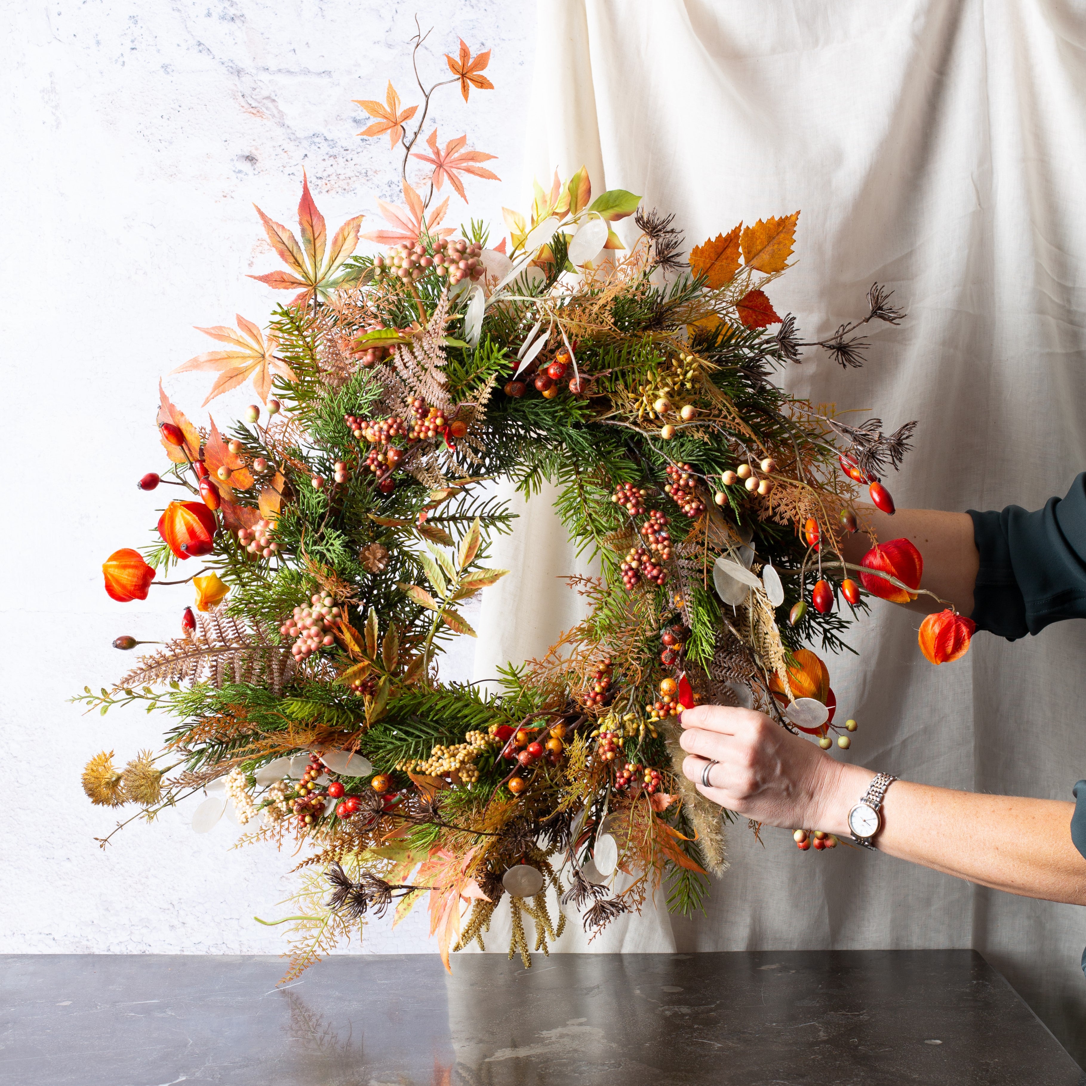 Autumn Berry Wreath