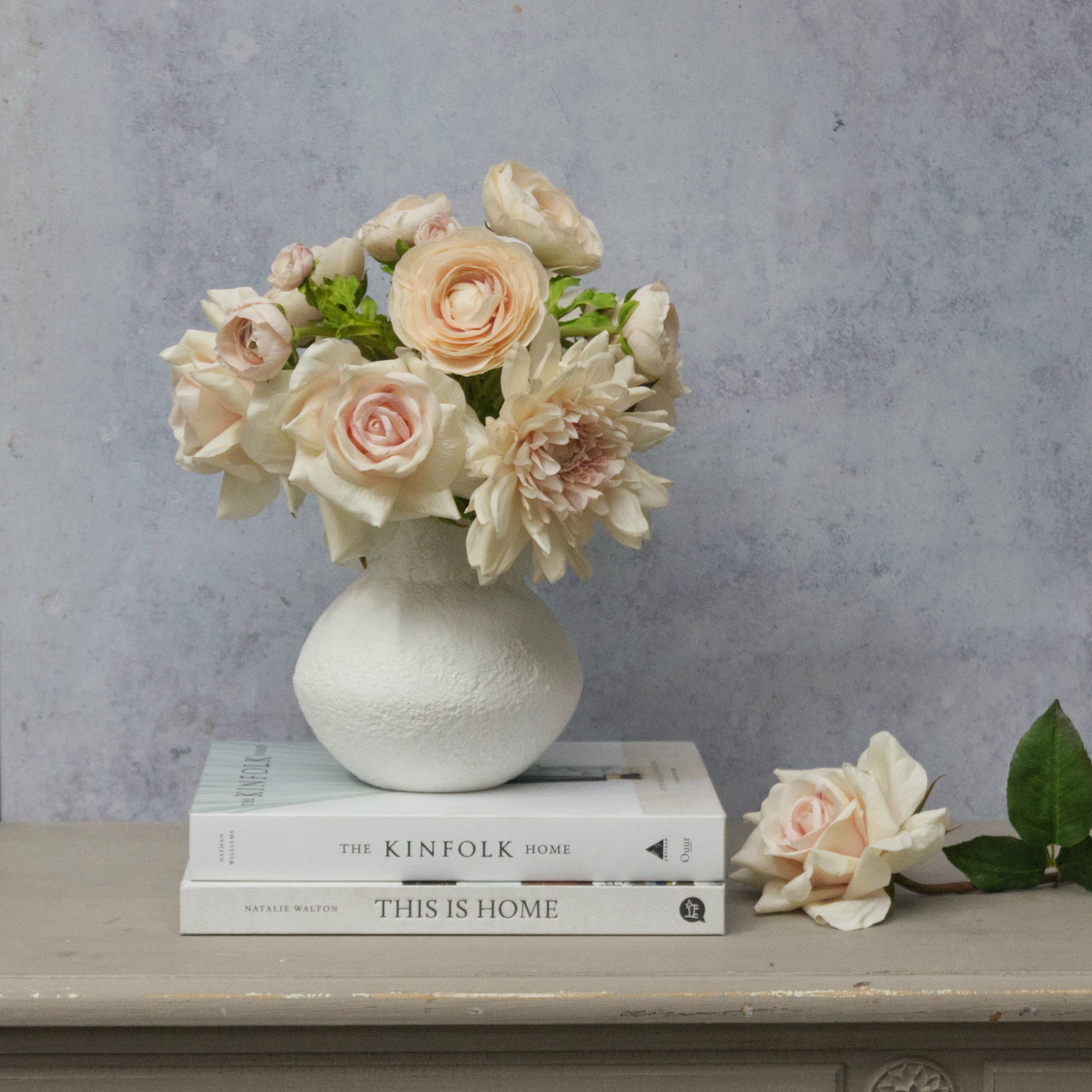 Blush Ranunculus stem