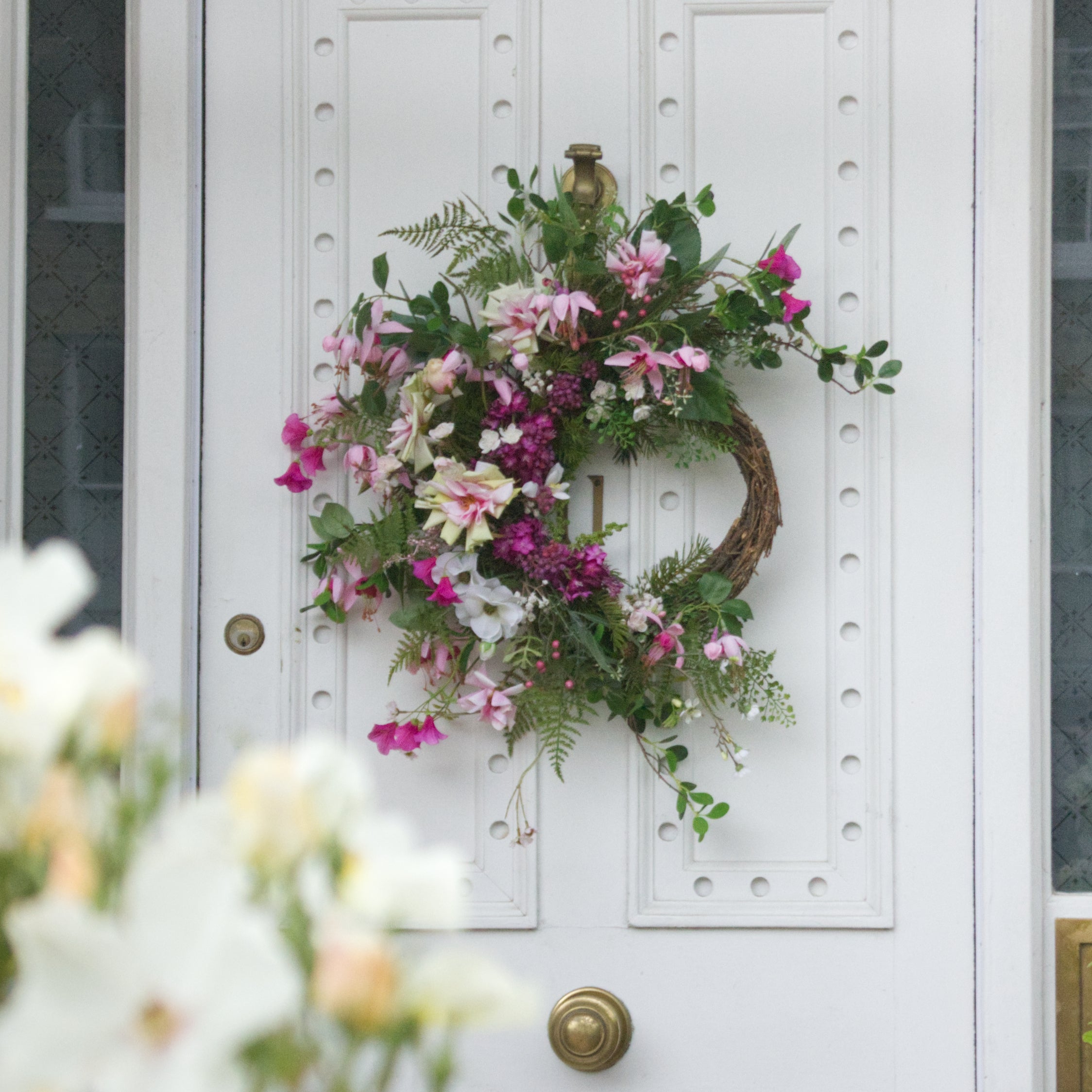 Wild Rose Summer Wreath