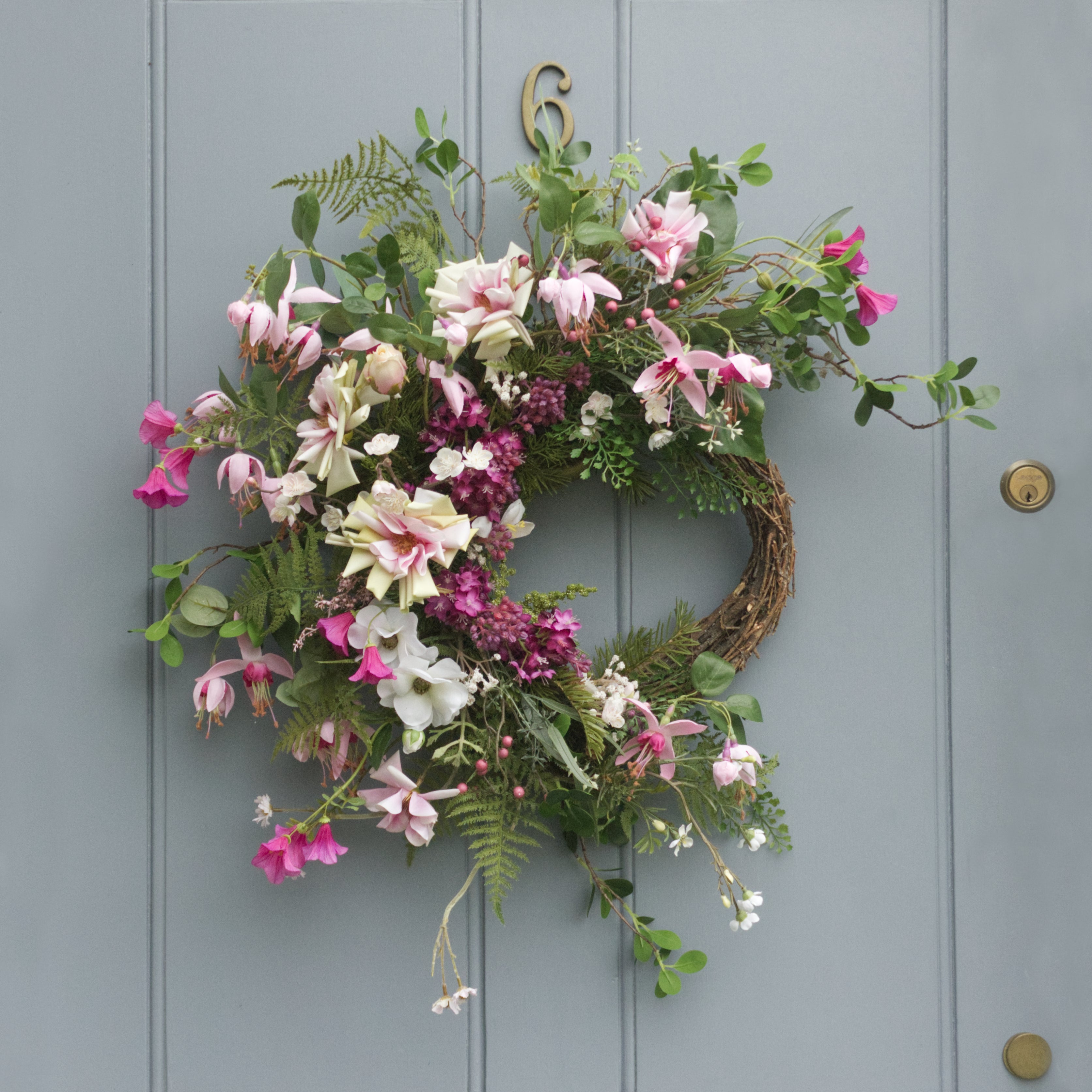 Wild Rose Summer Wreath