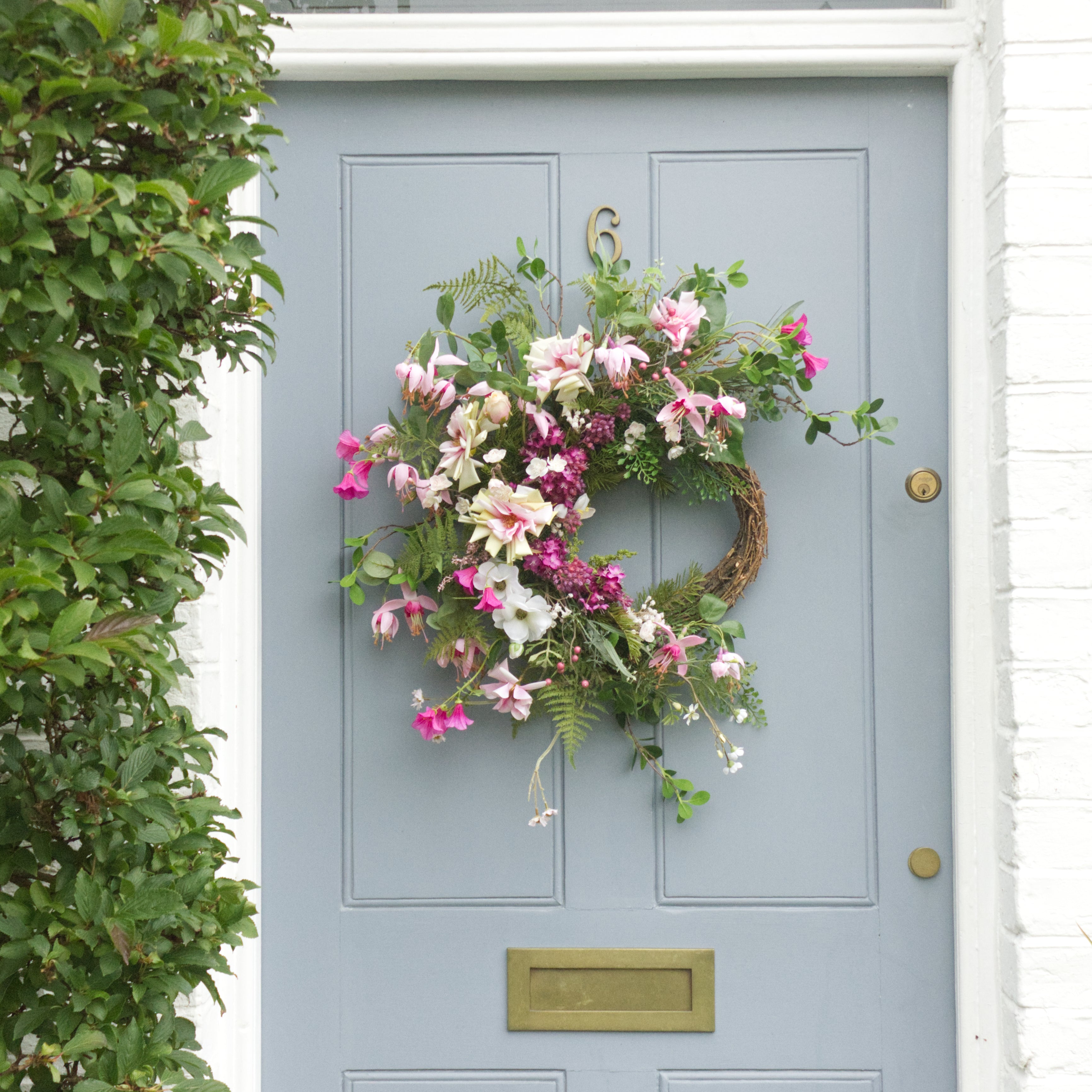 Wild Rose Summer Wreath