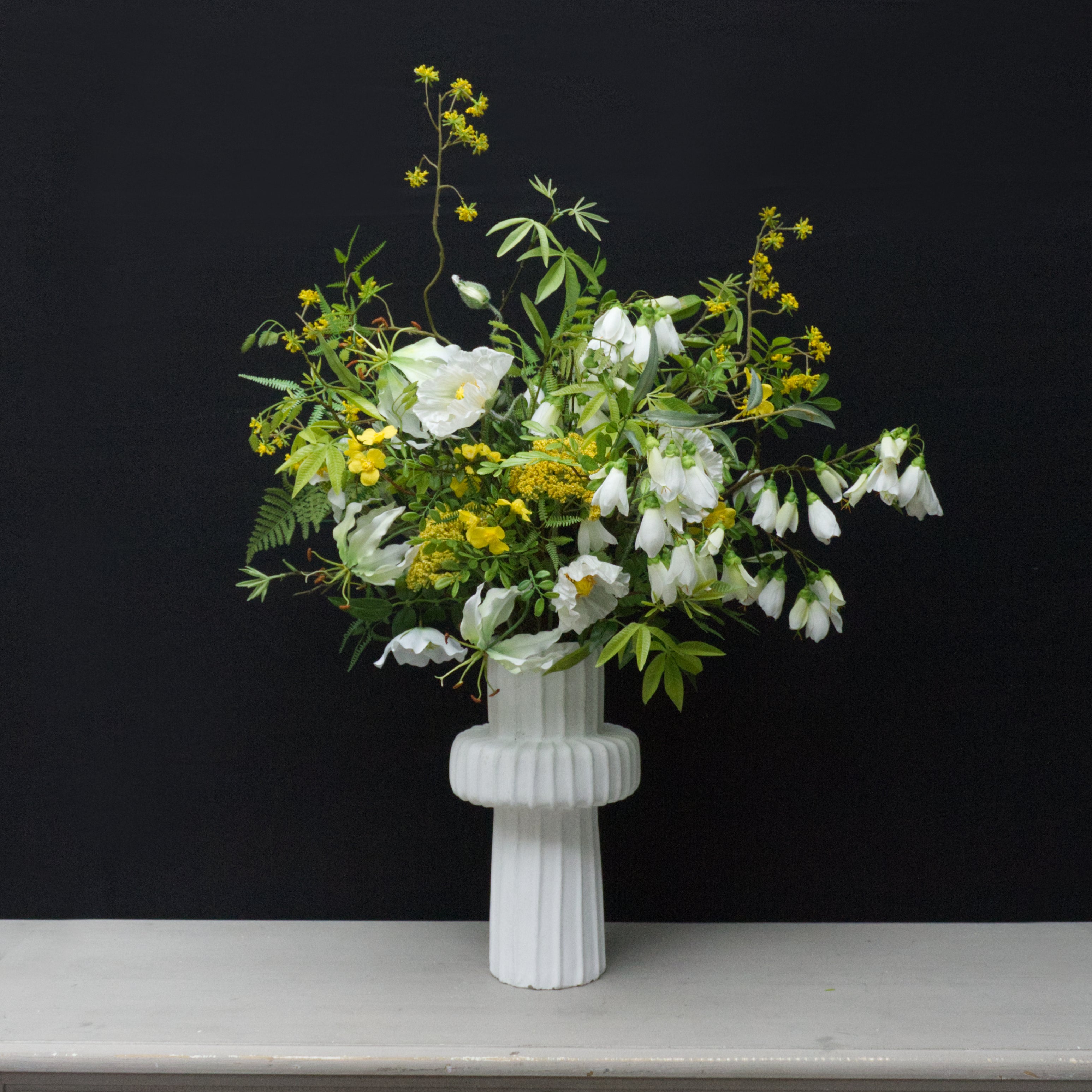 Campanula & Primula Arrangement