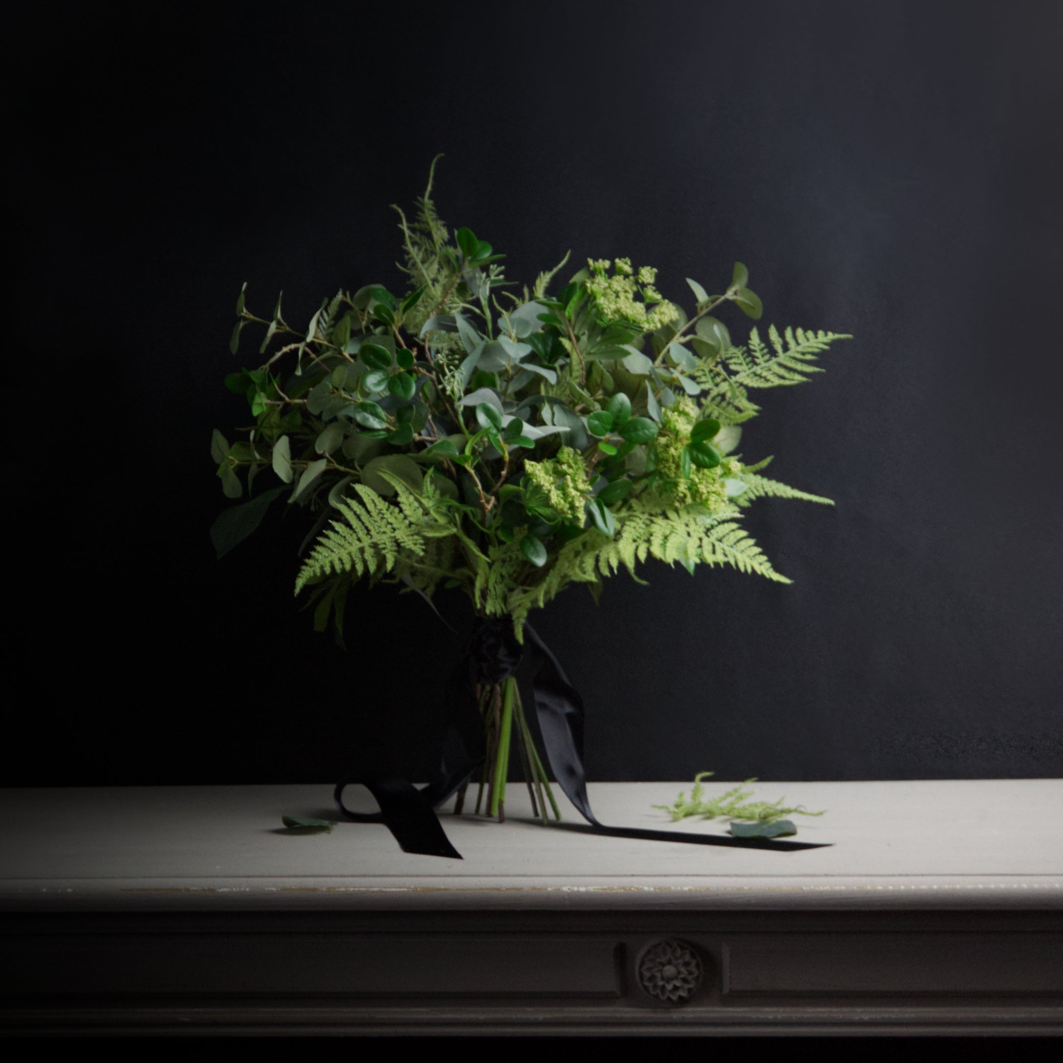 Eucalyptus and Fern Foliage Arrangement