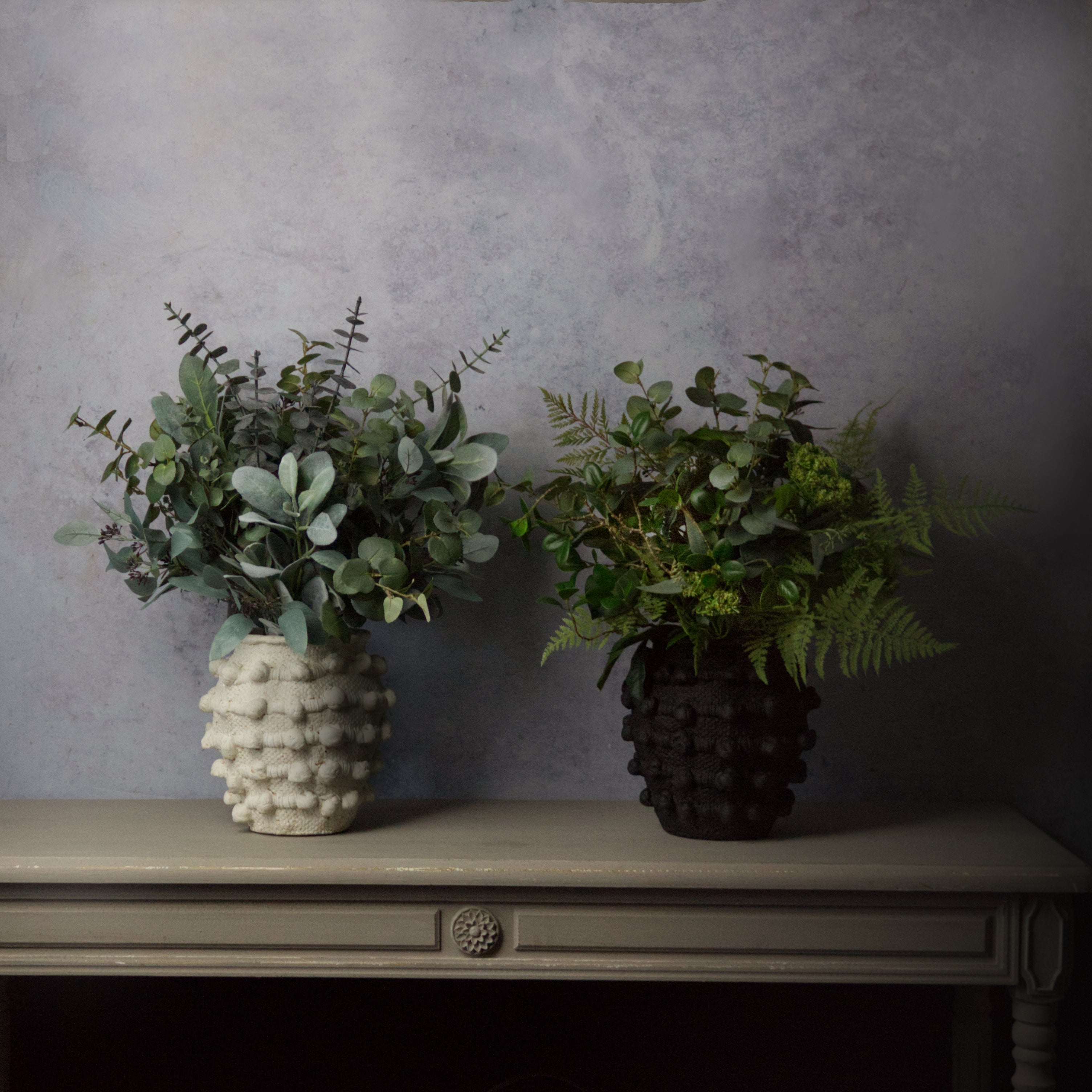 Eucalyptus and Fern Foliage Arrangement