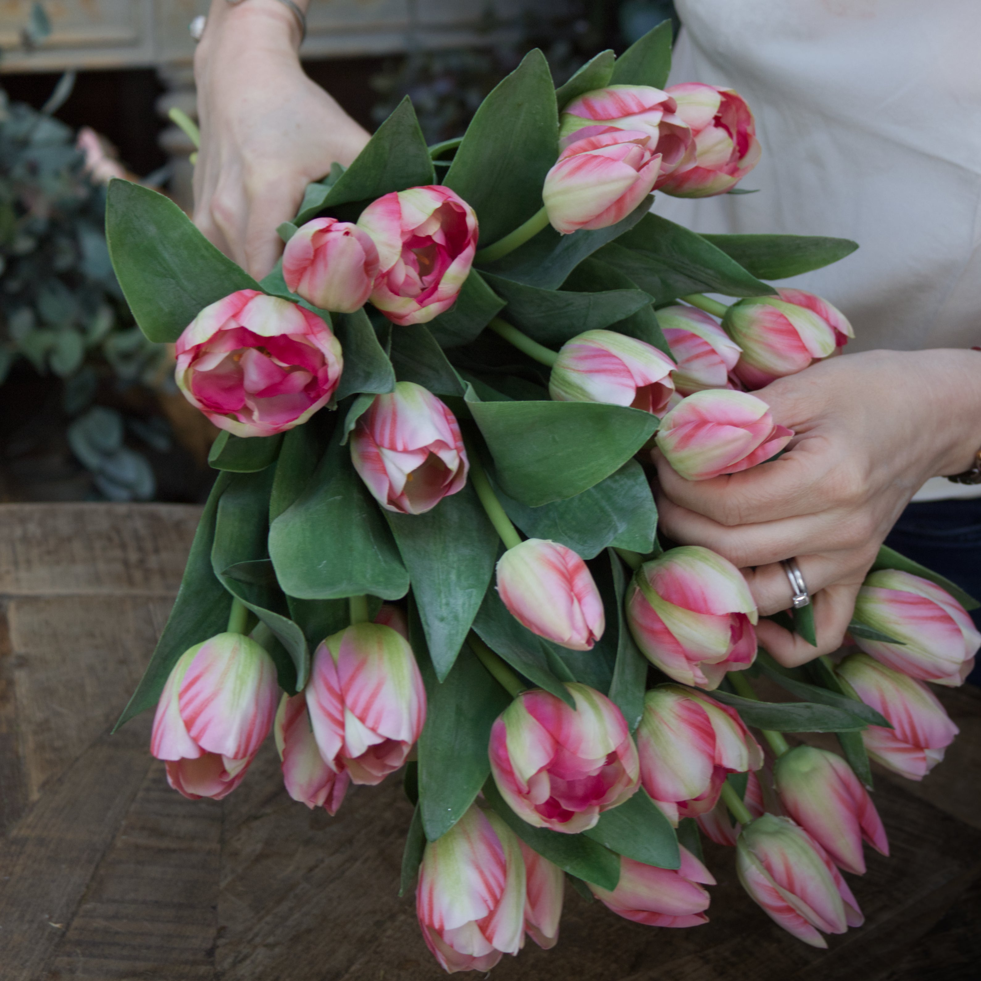 Tulips Mixed Pink